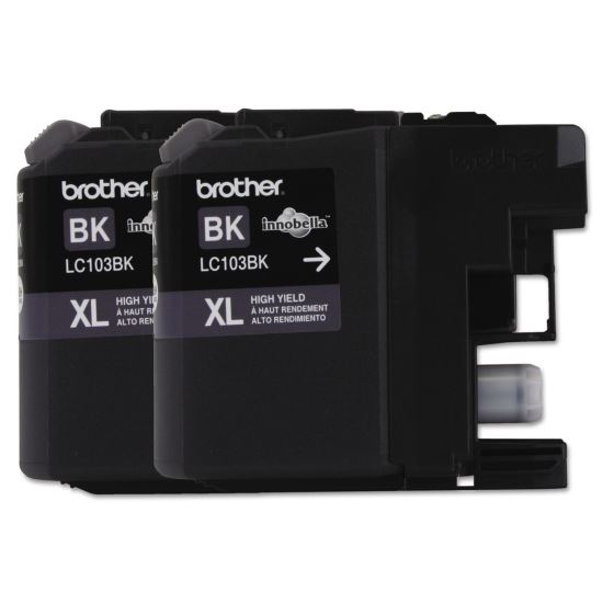 Brother LC103BK, LC103C, LC103M, LC103Y, LC1032PKS, LC1033PKS Ink1