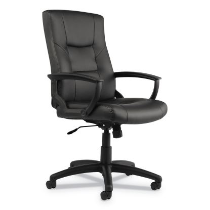 Alera® YR Series Executive High-Back Swivel/Tilt Bonded Leather Chair1