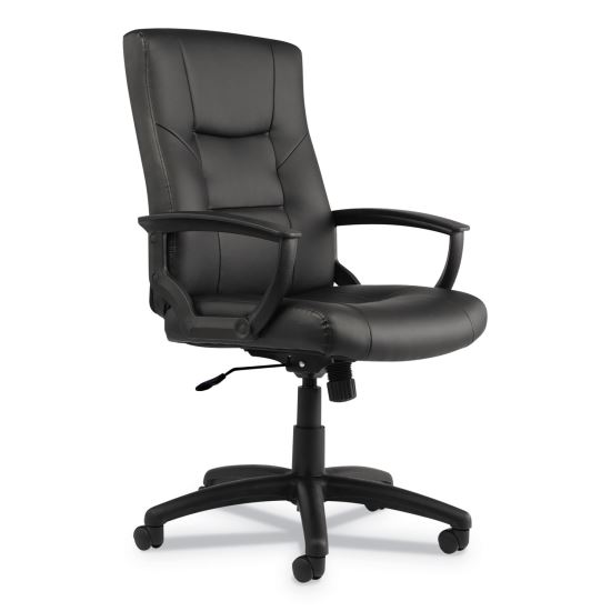 Alera® YR Series Executive High-Back Swivel/Tilt Bonded Leather Chair1