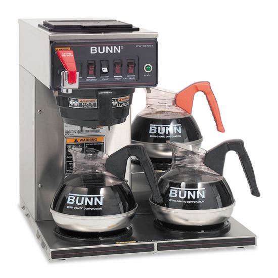 BUNN® CWTF-3 Three Burner Automatic Coffee Brewer1