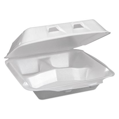 Pactiv Evergreen Foam Hinged Lid Containers1