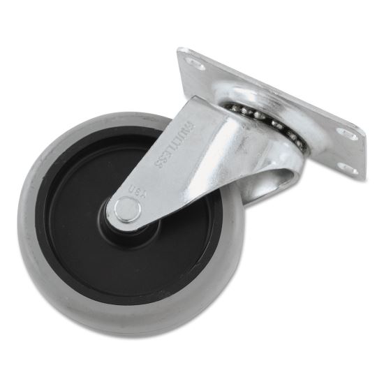 Rubbermaid® Commercial Non-Marking Plate Casters1
