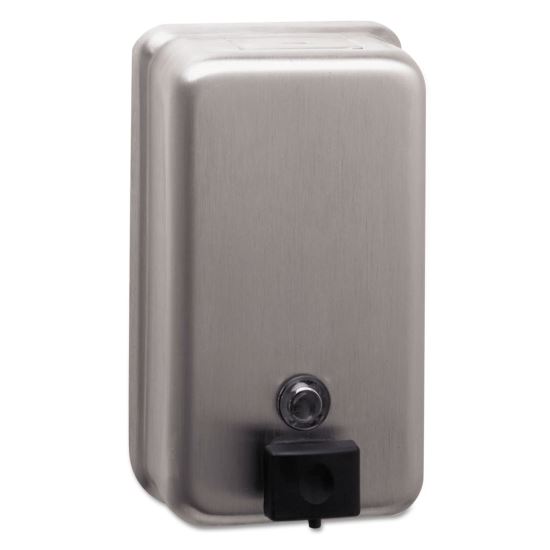 Bobrick ClassicSeries® Vertical Surface-Mounted Soap Dispenser1