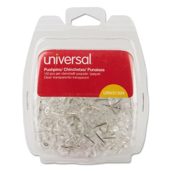 Universal® Clear Push Pins1