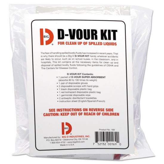 Big D Industries D'vour Clean-up Kit1