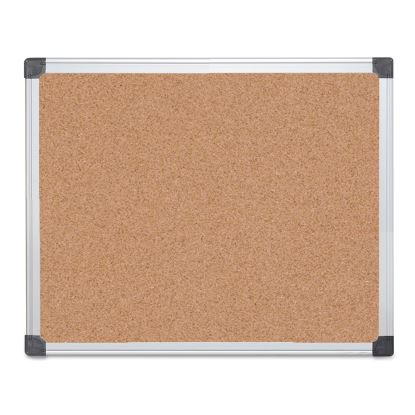 MasterVision® Value Cork Bulletin Board with Aluminum Frame1