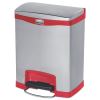 Rubbermaid® Commercial Slim Jim® Stainless Steel Step-On Container1