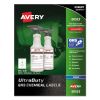 Avery® UltraDuty® GHS Chemical Waterproof & UV Resistant Labels2