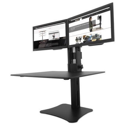 Victor® High Rise™ Dual Monitor Standing Desk Workstation1