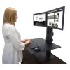 Victor® High Rise™ Dual Monitor Standing Desk Workstation2