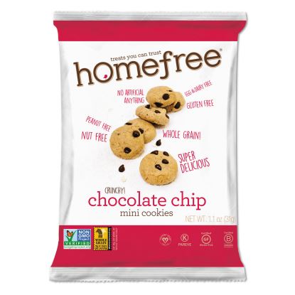 Homefree® Gluten Free Chocolate Chip Mini Cookies1