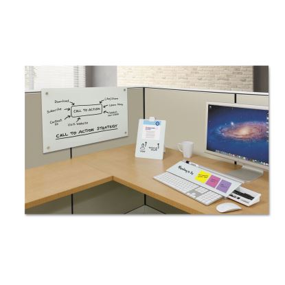 Quartet® Infinity™ Magnetic Glass Dry Erase Cubicle Board1