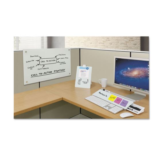 Quartet® Infinity™ Magnetic Glass Dry Erase Cubicle Board1