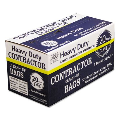 AEP® Industries Inc. Heavy-Duty Contractor Clean-Up Bags1