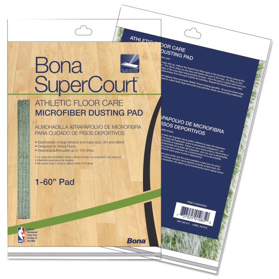 Bona® SuperCourt™ Athletic Floor Care Microfiber Dusting Pad1