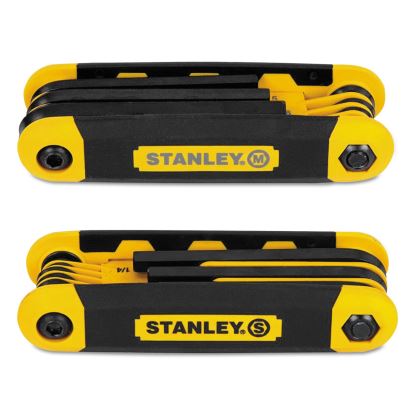 Stanley® Folding Metric and SAE Hex Keys1