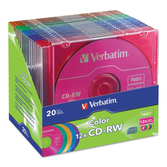 Verbatim® CD-RW High-Speed Rewritable Disc1