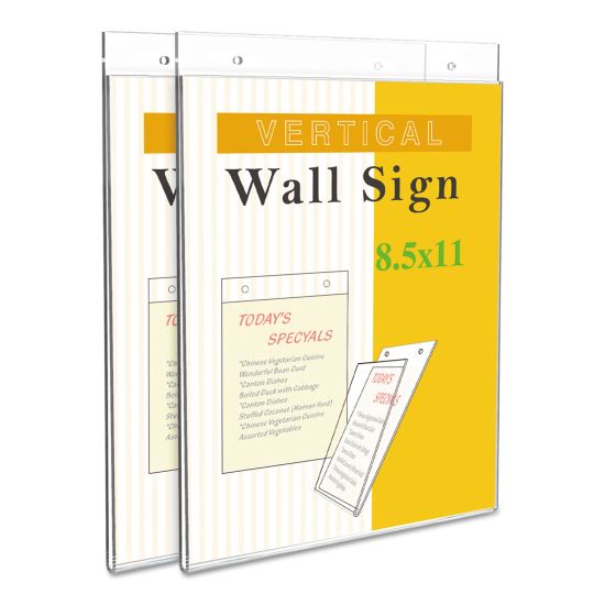 Universal® Wall Mount Sign Holder1