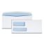 Quality Park™ Double Window Security-Tinted Check Envelope1