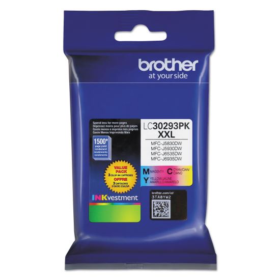 Brother LC30293PK Super High Yield Ink Cartridges1