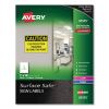 Avery® Surface Safe® Removable Label Safety Signs2