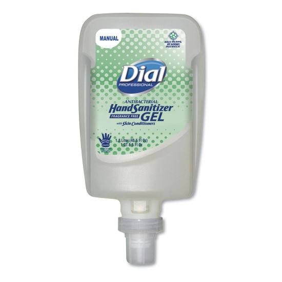 Dial® Professional Antibacterial Gel Hand Sanitizer Refill for FIT Manual Dispenser1