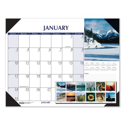 House of Doolittle™ Earthscapes™ Scenic Desk Pad Calendar1