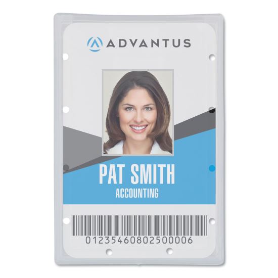 Advantus Clear ID Card Holder1