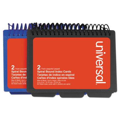 Universal® Spiral Bound Index Cards1