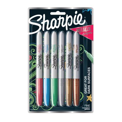 Sharpie® Metallic Fine Point Permanent Markers1