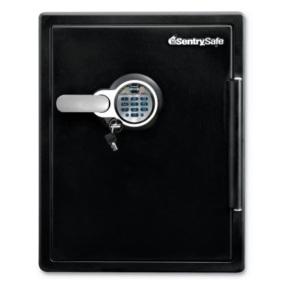 Sentry® Safe Water-Resistant Fire-Safe® with Biometric, Digital Keypad & Key Access1