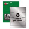 Avery® PermaTrack® Metallic Asset Tag Labels1