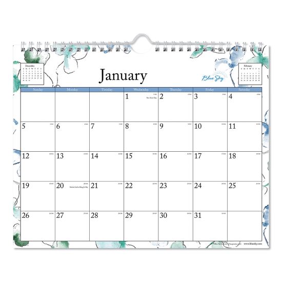 Blue Sky® Lindley Wall Calendar1