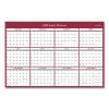 Blue Sky® Classic Red Laminated Erasable Wall Calendar1