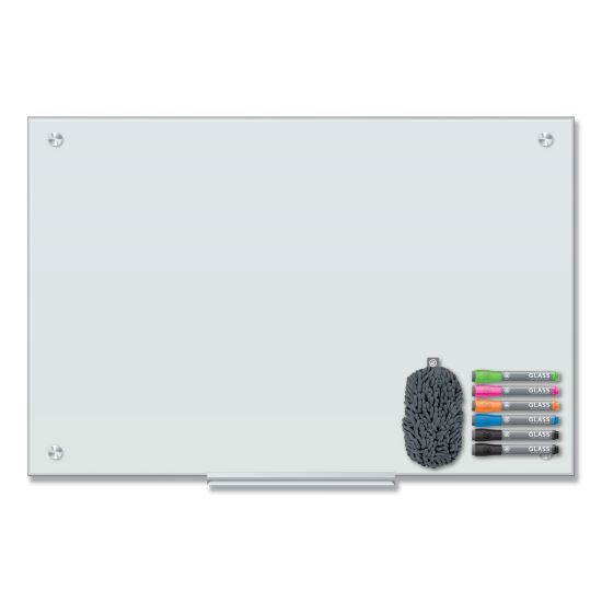 U Brands Magnetic Glass Dry Erase Board Value Pack1