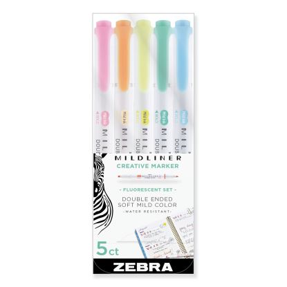 Zebra® Mildliner Double Ended Highlighter1