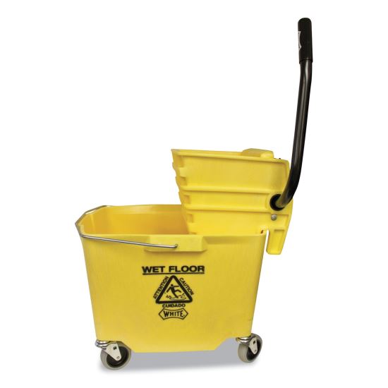 Impact® Side-Press Squeeze Wringer/Plastic Bucket Combo1