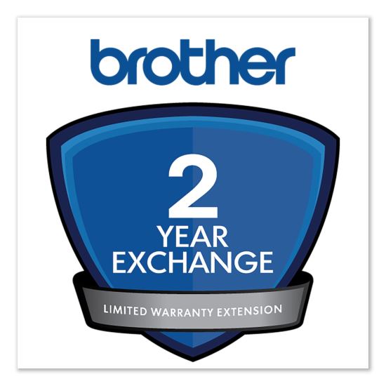 Brother 2-Year Exchange Warranty Extension1