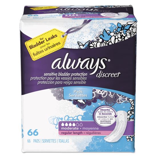 Always® Discreet Incontinence Pads1