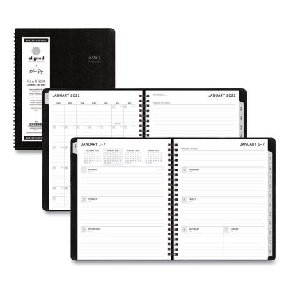 Blue Sky® Aligned™ Weekly/Monthly Notes Planner1