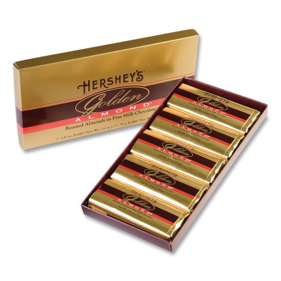 Hershey®'s GOLDEN ALMOND Chocolate Bar Gift Box1