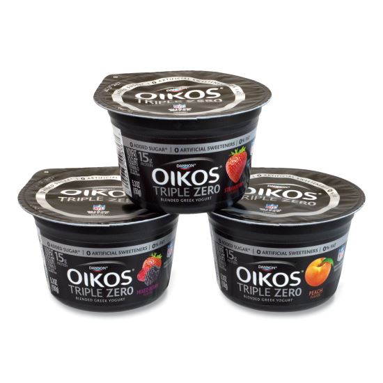 OIKOS® Triple Zero Blended Greek Nonfat Yogurt Variety Pack1