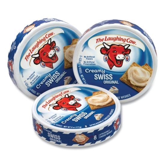 The Laughing Cow® Creamy Swiss Wedge1