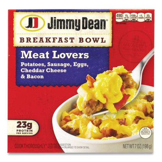 Jimmy Dean® Breakfast Bowl Meat Lovers1