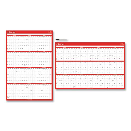 Universal® Erasable Wall Calendar1