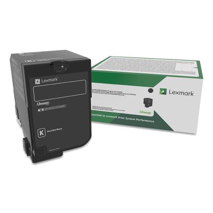 Lexmark™ 74C00CG, 74C00KG, 74C00MG, 74C00YG Return Program Toner Cartridge1