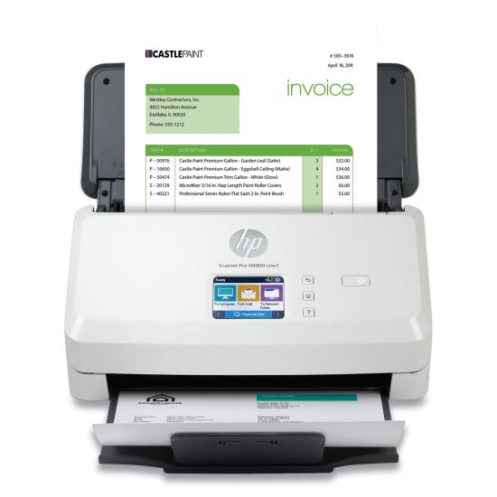 HP ScanJet Pro N4000 snw1 Sheet-Feed Scanner1