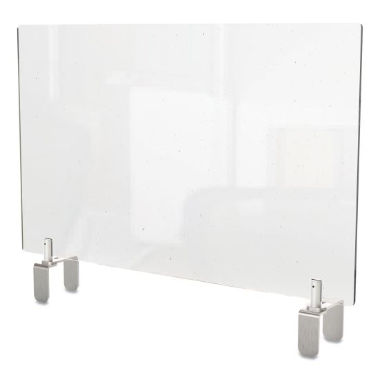 Ghent Clear Partition Extender with Attached Clamp1