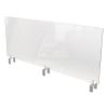 Ghent Clear Partition Extender with Attached Clamp3