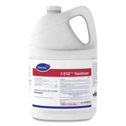 Diversey™ J-512TM/MC Sanitizer, 1 gal, Manual, 4/CT1